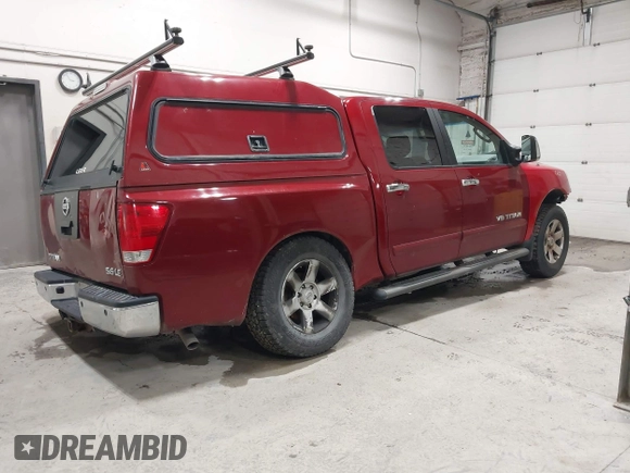 2007 Nissan Titan XE z VIN 1N6AA07B47N240963, wystawiony jako IAAI lot #42250635 z przebiegiem 117 178 mil mil oraz . Historia ofert i sprzedaży dostępna na DreamBid. Obrazek 4.