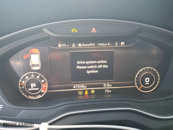 2019 Audi SQ5 Premium Plus with VIN WA1B4AFY0K2108166, listed as a Copart auction lot 50959135 with 47,938 mi miles and Clean Title. Bid and sale history available at carsss.com. Image 9.
