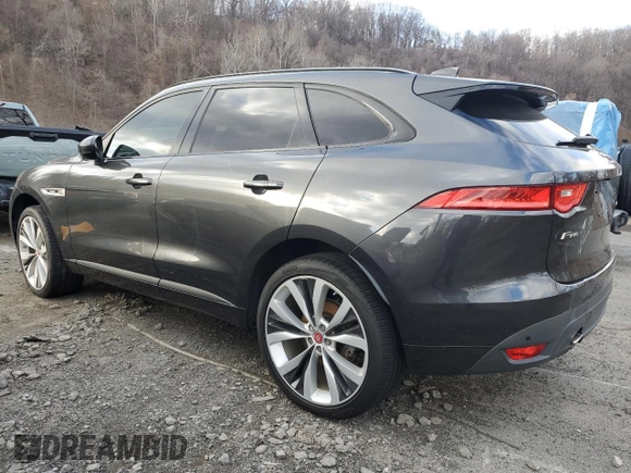 2019 Jaguar F-Pace 25t R-Sport with VIN SADCL2FX4KA609565, listed as a Copart auction lot 51133235 with Not Provided miles and Non Repairable. Bid and sale history available at DreamBid. Image 2.