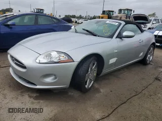2007 Jaguar XK with VIN SAJWA44B075B14950, listed as a Copart auction lot 79556344 with 10,571 mi miles and Non Repairable. Bid and sale history available at carsss.com. Image 1.