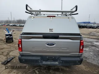2022 Ford F-150 XL with VIN 1FTMF1C56NKD25163, listed as a Copart auction lot 48294315 with 104,625 mi miles and Clean title. Bid and sale history available at DreamBid. Image 6.