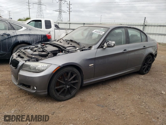 2011 BMW 3 Series 335i xDrive with VIN WBAPL5C53BA918006, listed as a Copart auction lot 56460925 with Not provided miles and Salvage title. Bid and sale history available at DreamBid. Image 1.
