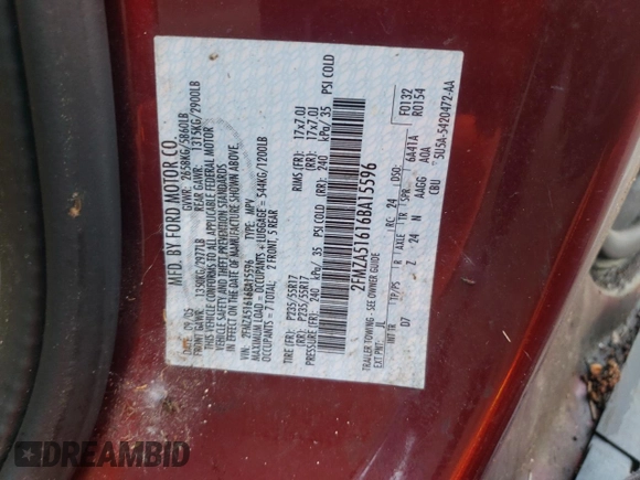2006 Ford Freestar SE z VIN 2FMZA51616BA15596, wystawiony jako Copart lot #62017264 z przebiegiem 150 636 mil mil oraz Szkody całkowita. Historia ofert i sprzedaży dostępna na DreamBid. Obrazek 15.