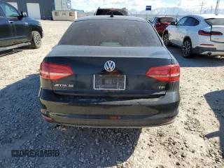2015 Volkswagen Jetta Sedan 1.8T SE w/Connectivity with VIN 3VWD07AJXFM239480, listed as a Copart auction lot 47107385 with 0 mi miles and Salvage Title. Bid and sale history available at carsss.com. Image 6.