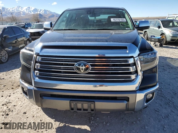 2021 Toyota Tundra Platinum with VIN 5TFAY5F16MX021555, listed as a Copart auction lot 46720185 with 136,112 mi miles and Salvage title. Bid and sale history available at DreamBid. Image 5.