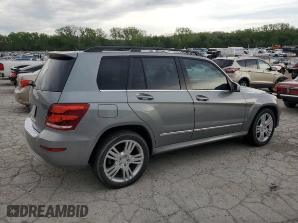 2015 Mercedes-Benz GLK 350 with VIN WDCGG5HB6FG440814, listed as a Copart auction lot 54490295 with 111,409 mi miles and Clean Title. Bid and sale history available at DreamBid. Image 3.