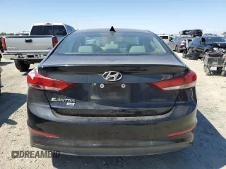 2017 Hyundai Elantra SE with VIN 5NPD74LF7HH190642, listed as a Copart auction lot 64102815 with 124,615 mi miles and Clean title. Bid and sale history available at DreamBid. Image 6.