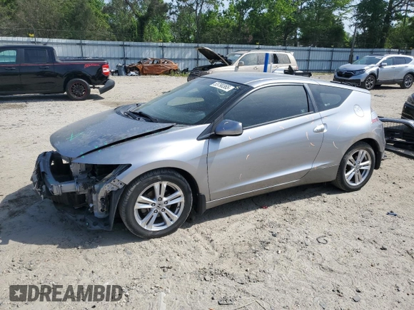 2012 Honda CR-Z EX with VIN JHMZF1D6XCS004834, listed as a Copart auction lot 53790365 with 109,828 mi miles and Salvage title. Bid and sale history available at DreamBid. Image 1.