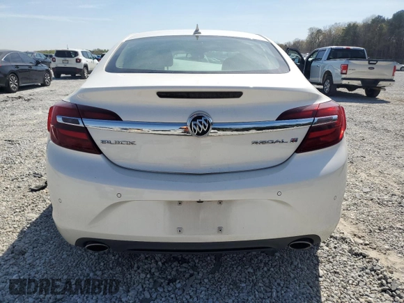 2014 Buick Regal Premium I with VIN 2G4GN5EXXE9204624, listed as a Copart auction lot 50684295 with 126,866 mi miles and Salvage Title. Bid and sale history available at carsss.com. Image 6.