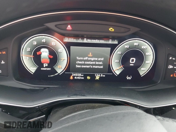 2023 Audi Q7 Premium Plus with VIN WA1LCBF74PD018874, listed as a Copart auction lot 50329145 with 24,558 mi miles and Salvage title. Bid and sale history available at DreamBid. Image 9.