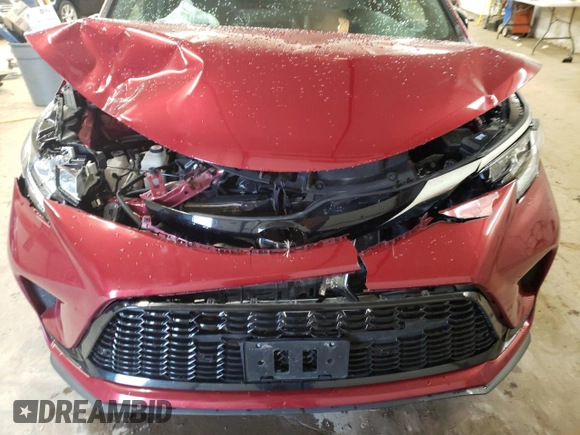2021 Toyota Sienna XSE with VIN 5TDDSKFC9MS031193, listed as a Copart auction lot 81783884 with 58,932 mi miles and Salvage Title. Bid and sale history available at carsss.com. Image 12.