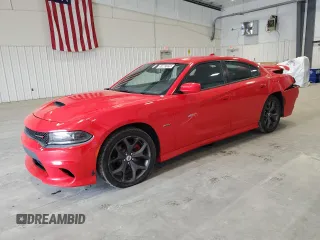 2019 Dodge Charger R/T with VIN 2C3CDXCT5KH575424, listed as a Copart auction lot 51087235 with 53,839 mi miles and Clean Title. Bid and sale history available at DreamBid. Image 1.