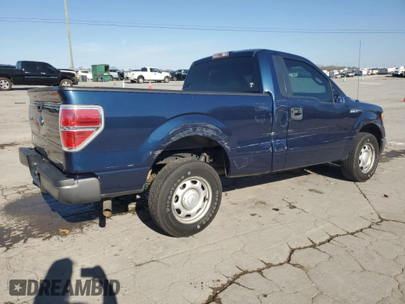 2013 Ford F-150 XL with VIN 1FTMF1CM9DKD34252, listed as a Copart auction lot 49175385 with 215,746 mi miles and Salvage Title. Bid and sale history available at carsss.com. Image 3.