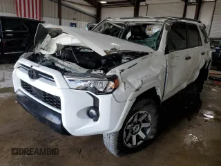 2020 Toyota 4Runner SR5 with VIN JTEBU5JRXL5823903, listed as a Copart auction lot 54777045 with Not provided miles and Salvage title. Bid and sale history available at DreamBid. Image 1.