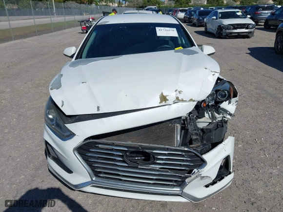 2019 Hyundai Sonata SE with VIN 5NPE24AF5KH787107, listed as a IAAI auction lot 41726970 with 148,943 mi miles. Bid and sale history available at carsss.com. Image 12.