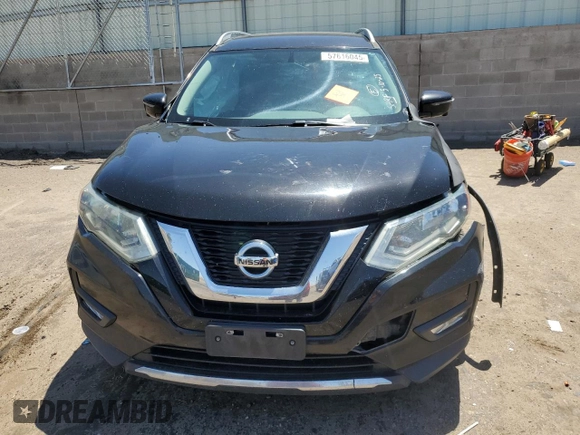 2017 Nissan Rogue S with VIN 5N1AT2MM5HC774481, listed as a Copart auction lot 57616045 with 173,269 mi miles and Salvage title. Bid and sale history available at DreamBid. Image 5.