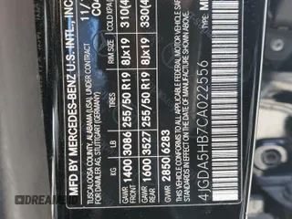2012 Mercedes-Benz M with VIN 4JGDA5HB7CA022556, listed as a Copart auction lot 44596315 with 205,791 mi miles and Salvage Title. Bid and sale history available at carsss.com. Image 13.