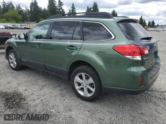 2013 Subaru Outback Premium with VIN 4S4BRBGC4D3225158, listed as a Copart auction lot 61684865 with 106,116 mi miles and Salvage title. Bid and sale history available at DreamBid. Image 2.