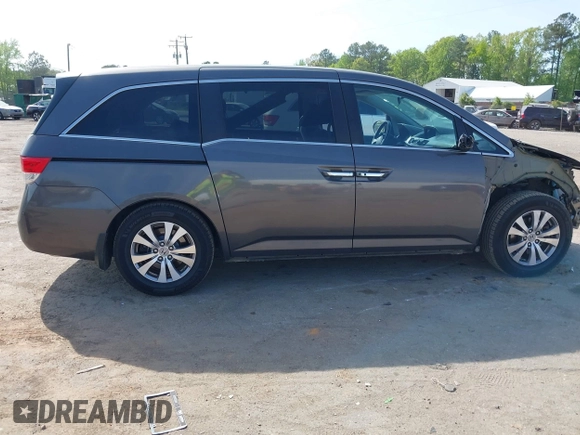 2015 Honda Odyssey EX with VIN 5FNRL5H41FB073424, listed as a IAAI auction lot 42109343 with 132,904 mi miles and . Bid and sale history available at DreamBid. Image 14.