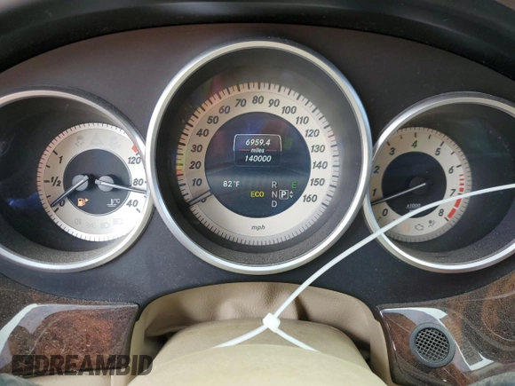 2014 Mercedes-Benz CLS 550 with VIN WDDLJ7DB5EA096052, listed as a Copart auction lot 53085535 with 140,000 mi miles and Salvage title. Bid and sale history available at DreamBid. Image 9.