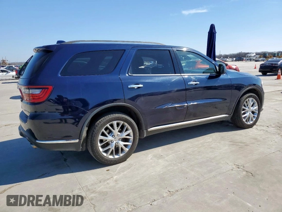 2014 Dodge Durango Citadel with VIN 1C4SDJET5EC281515, listed as a Copart auction lot 45674365 with 179,183 mi miles and Clean Title. Bid and sale history available at DreamBid. Image 3.