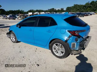 2021 Toyota Corolla Hatchback SE with VIN JTND4MBE5M3135173, listed as a Copart auction lot 60318104 with 55,308 mi miles and Salvage Title. Bid and sale history available at carsss.com. Image 2.