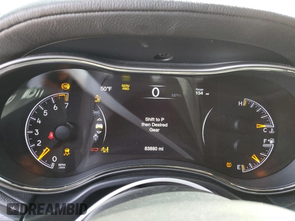 2019 Jeep Grand Cherokee High Altitude with VIN 1C4RJFCG8KC590613, listed as a Copart auction lot 49510195 with 83,880 mi miles and Salvage title. Bid and sale history available at DreamBid. Image 9.