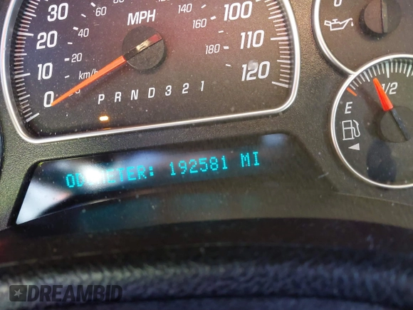 2007 GMC Envoy Denali with VIN 1GKET63M172197682, listed as a IAAI auction lot 41470041 with 192,581 mi miles. Bid and sale history available at carsss.com. Image 7.