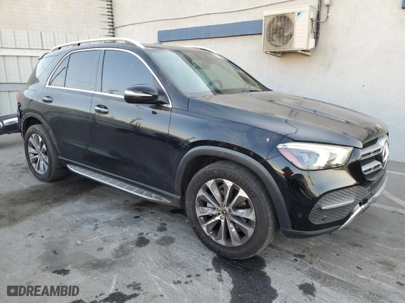 2022 Mercedes-Benz GLE with VIN 4JGFB4JB2NA701292, listed as a Copart auction lot 89082585 with NaN miles and Salvage Title. Bid and sale history available at carsss.com. Image 4.