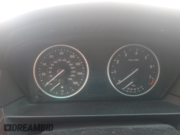 2008 BMW 5 Series 535i with VIN WBANW13508CN56172, listed as a Copart auction lot 50490425 with Not Provided miles and Salvage Title. Bid and sale history available at carsss.com. Image 9.