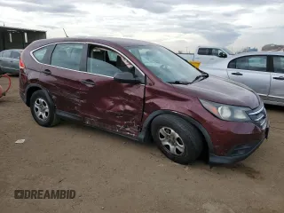 2014 Honda CR-V LX with VIN 5J6RM4H38EL072517, listed as a Copart auction lot 51525245 with 80,770 mi miles and Salvage Title. Bid and sale history available at carsss.com. Image 4.