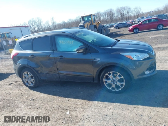 2015 Ford Escape Titanium with VIN 1FMCU9J9XFUB46843, listed as a IAAI auction lot 41800938 with 91,034 mi miles. Bid and sale history available at carsss.com. Image 13.