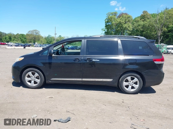2014 Toyota Sienna LE AAS with VIN 5TDKK3DC6ES453200, listed as a IAAI auction lot 42277928 with 347,887 mi miles and . Bid and sale history available at DreamBid. Image 14.
