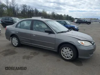 2004 Honda Civic LX with VIN 2HGES16554H593348, listed as a Copart auction lot 56016895 with 115,976 mi miles and Clean Title. Bid and sale history available at DreamBid. Image 4.