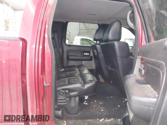 2008 Ford F-150 XLT with VIN 1FTPW14V28FA71170, listed as a IAAI auction lot 41456540 with 157,281 mi miles. Bid and sale history available at carsss.com. Image 8.