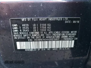 2017 Subaru Legacy Limited with VIN 4S3BNEN64H3021867, listed as a Copart auction lot 63163072 with 0 mi miles. Bid and sale history available at carsss.com. Image 10.