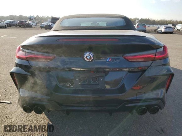 2023 BMW M8 Competition with VIN WBSDZ0C00PCL89792, listed as a Copart auction lot 88735965 with 22,068 mi miles and Salvage Title. Bid and sale history available at carsss.com. Image 6.