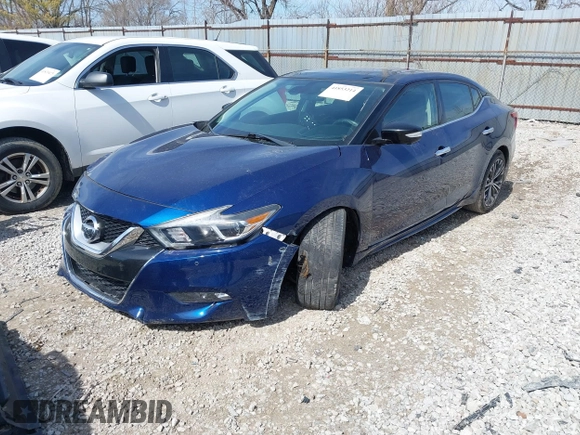 2017 Nissan Maxima SR with VIN 1N4AA6APXHC437102, listed as a IAAI auction lot 41853214 with 98,240 mi miles and . Bid and sale history available at DreamBid. Image 2.
