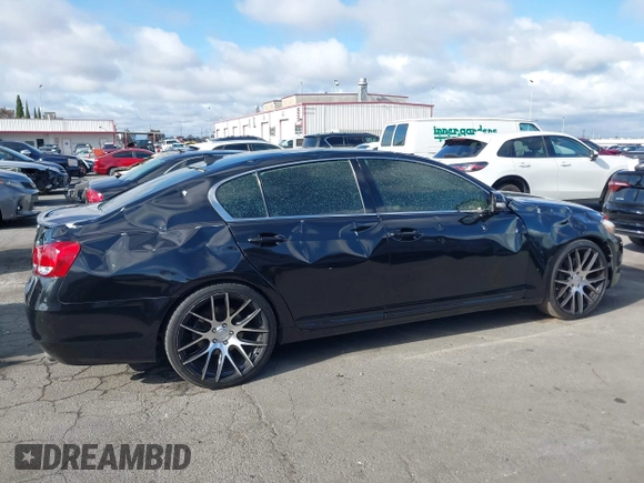 2008 Lexus GS 350 with VIN JTHBE96SX80041253, listed as a IAAI auction lot 41935026 with 144,005 mi miles. Bid and sale history available at carsss.com. Image 18.