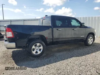 2019 Ram 1500 Big Horn with VIN 1C6RREFT1KN721002, listed as a Copart auction lot 61526425 with 61,431 mi miles and Clean title. Bid and sale history available at DreamBid. Image 3.