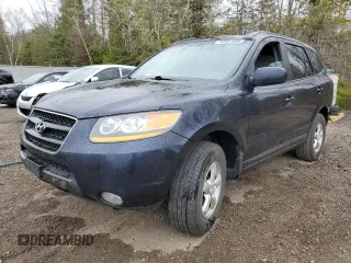 2009 Hyundai Santa Fe GL z VIN 5NMSG13E09H276838, wystawiony jako Copart lot #54827085 z przebiegiem 265 980 mil mil oraz Czysty tytuł • Clean title. Historia ofert i sprzedaży dostępna na DreamBid. Obrazek 1.