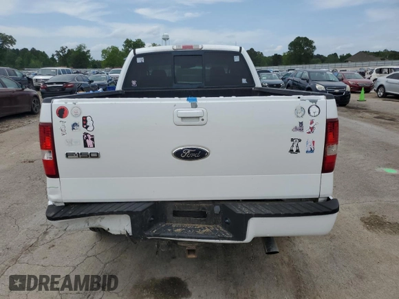 2007 Ford F-150 XL с VIN 1FTPX12587KC10028, выставлен на аукционе Copart как лот 55263855 с пробегом 202 135 миль миль и Списание • Salvage title. История ставок и продаж доступна на DreamBid. Изображение 6.