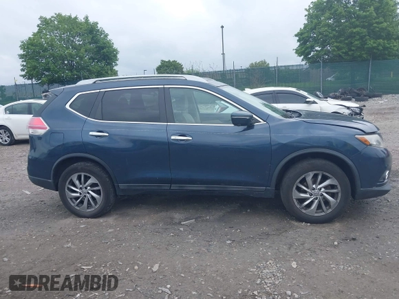 2015 Nissan Rogue SV z VIN 5N1AT2MV0FC782400, wystawiony jako IAAI lot #42253214 z przebiegiem 162 803 mil mil oraz . Historia ofert i sprzedaży dostępna na DreamBid. Obrazek 14.