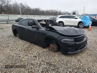 2019 Dodge Charger SXT with VIN 2C3CDXBG7KH732391, listed as a Copart auction lot 88853455 with Not Provided miles and Salvage Title. Bid and sale history available at carsss.com. Image 4.