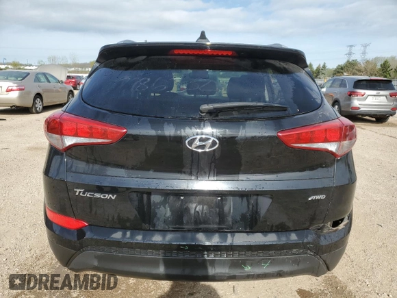2018 Hyundai Tucson SEL z VIN KM8J3CA47JU732064, wystawiony jako Copart lot #54757445 z przebiegiem 33 631 mil mil oraz Szkody całkowita. Historia ofert i sprzedaży dostępna na DreamBid. Obrazek 6.