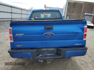 2014 Ford F-150 XL with VIN 1FTFX1EF4EFB95596, listed as a Copart auction lot 49229315 with 0 mi miles and Salvage Title. Bid and sale history available at carsss.com. Image 6.