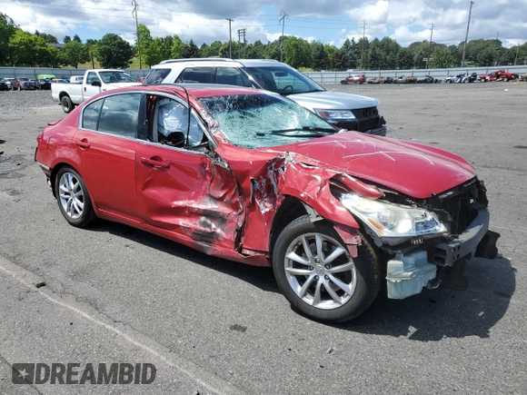 2008 Infiniti G35 x with VIN JNKBV61F88M252453, listed as a Copart auction lot 61467724 with 167,241 mi miles and Salvage Title. Bid and sale history available at DreamBid. Image 4.