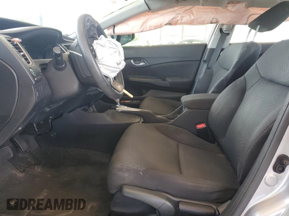 2014 Honda Civic LX z VIN 19XFB2F52EE011454, wystawiony jako Copart lot #55833675 z przebiegiem 44 577 mil mil oraz Szkoda całkowita • Salvage title. Historia ofert i sprzedaży dostępna na DreamBid. Obrazek 7.