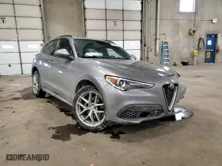 2018 Alfa Romeo Stelvio Ti Sport with VIN ZASFAKNN3J7B59506, listed as a Copart auction lot 44941195 with 80,408 mi miles and Salvage Title. Bid and sale history available at carsss.com. Image 11.