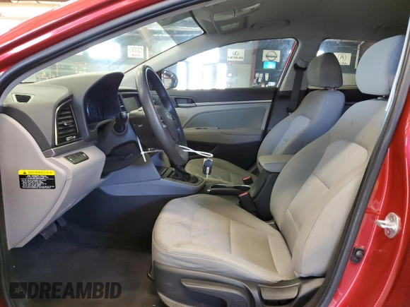 2017 Hyundai Elantra Limited with VIN 5NPD84LF3HH098067, listed as a Copart auction lot 55033125 with 100,691 mi miles and Clean Title. Bid and sale history available at DreamBid. Image 7.